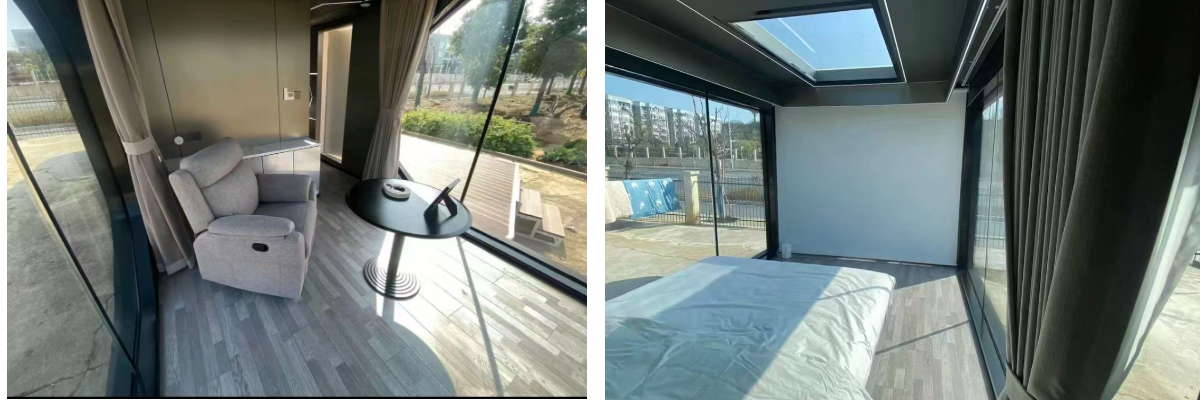 Fiberglass travel trailers