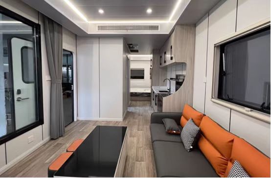 Fiberglass travel trailers