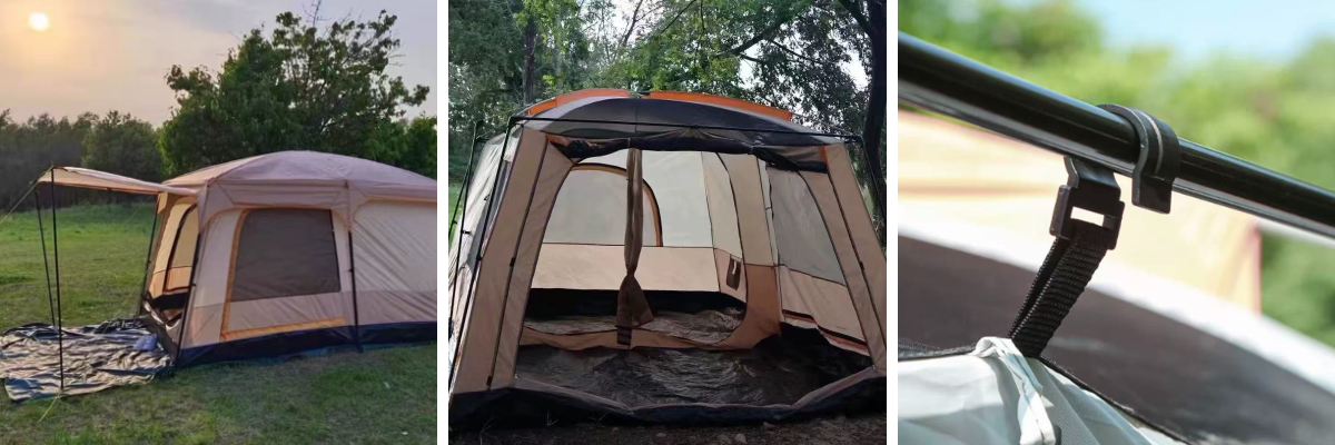 complejos turísticos de lujo con tiendas de campaña