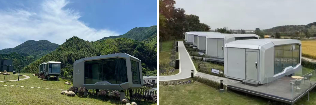 منازل نموذجية صغيرة