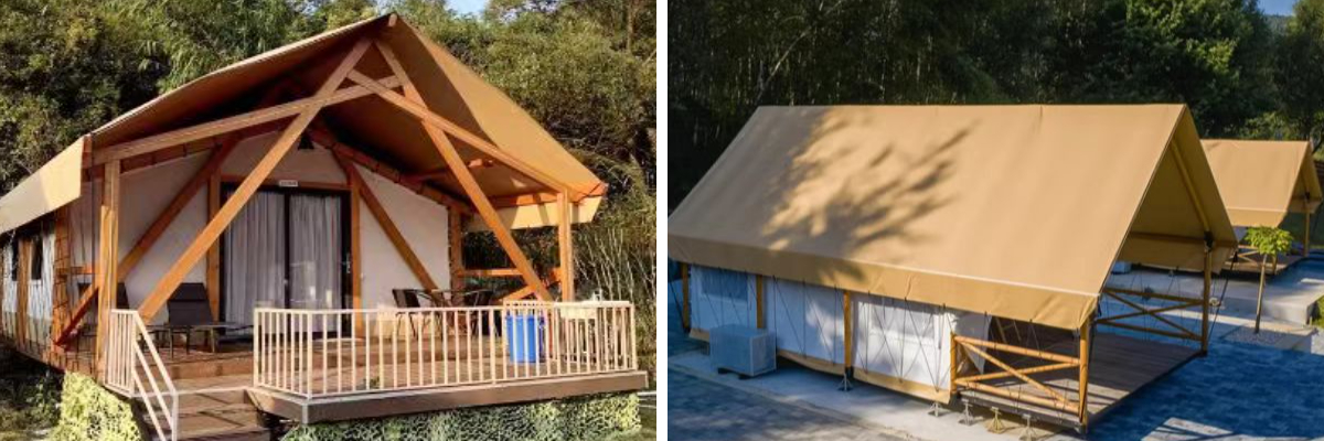 เต็นท์ซาฟารีแกลมปิ้ง