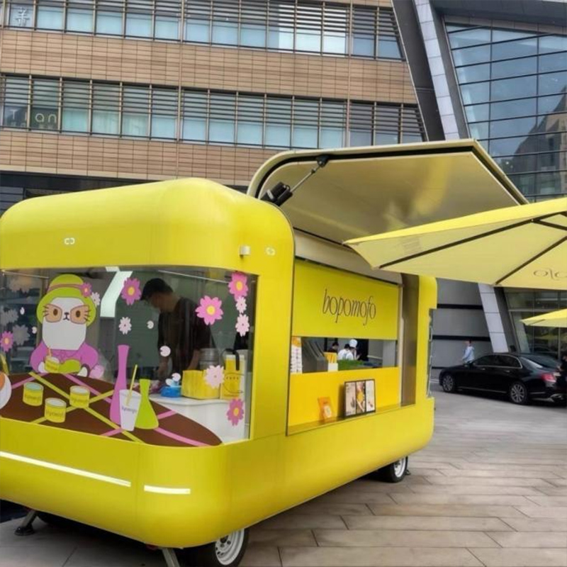 Custom Mobile Food Trailer