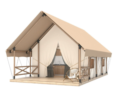 Luxury tents with air conditioning