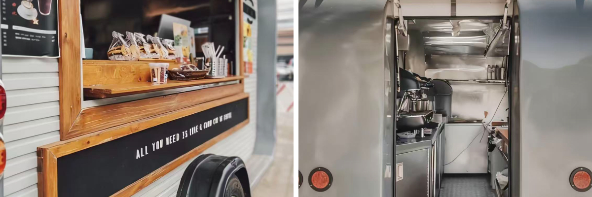 Modern Food Trailer
