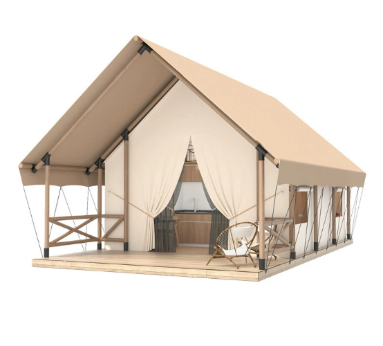 Luxury tents with air conditioning