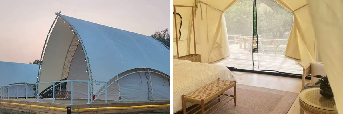 Hôtel sous tente de luxe