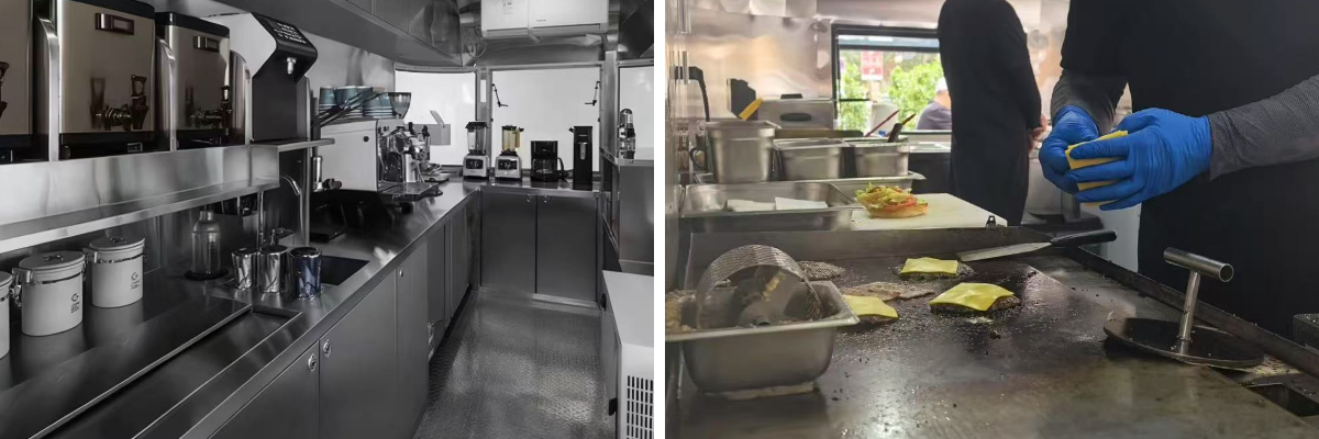 Custom food truck trailer