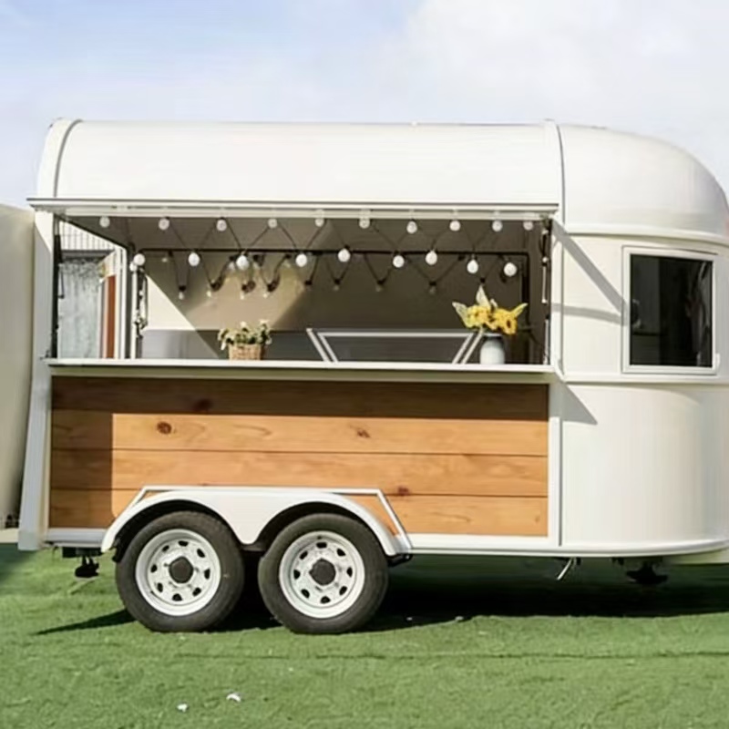 Vintage Horse Drawn Food Trailer