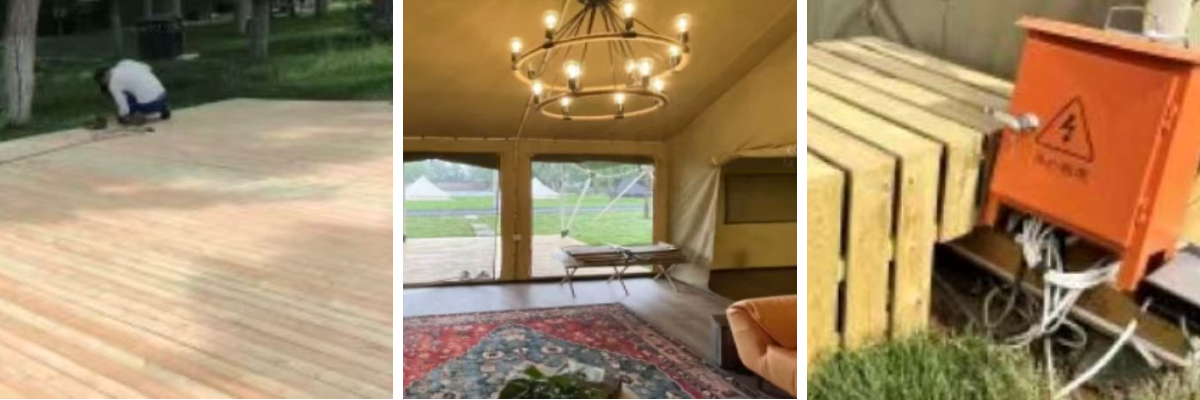 ที่พักเต็นท์สุดหรู