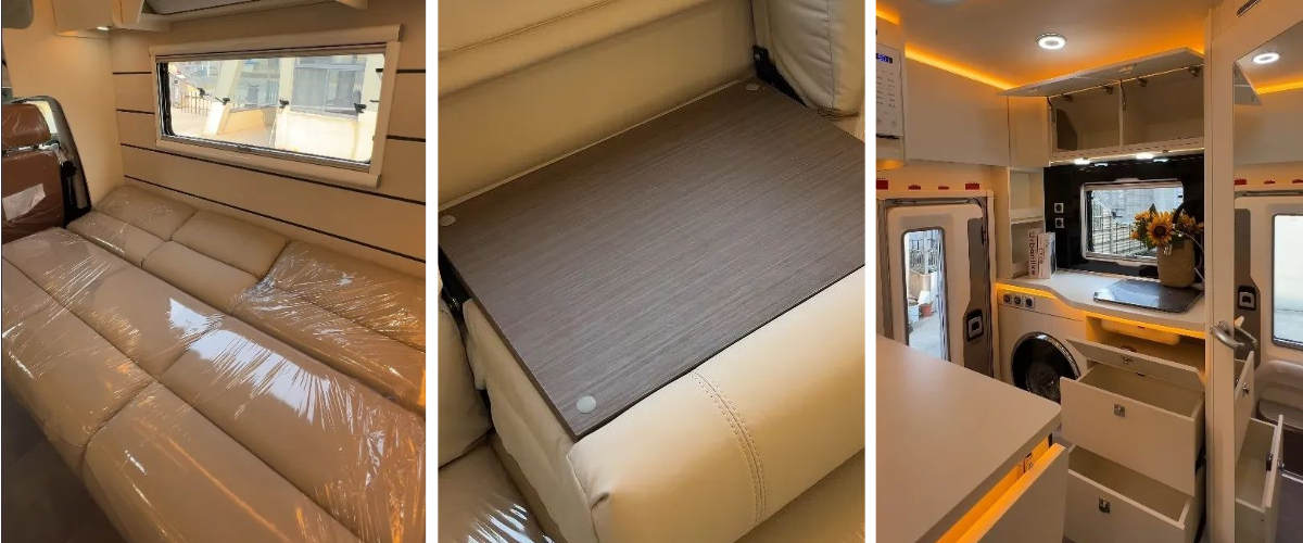 ¿Cómo es el remolque personalizado de un influencer con un millón de seguidores? Un chasis remolcable + interior personalizado = ¡simplemente perfecto!