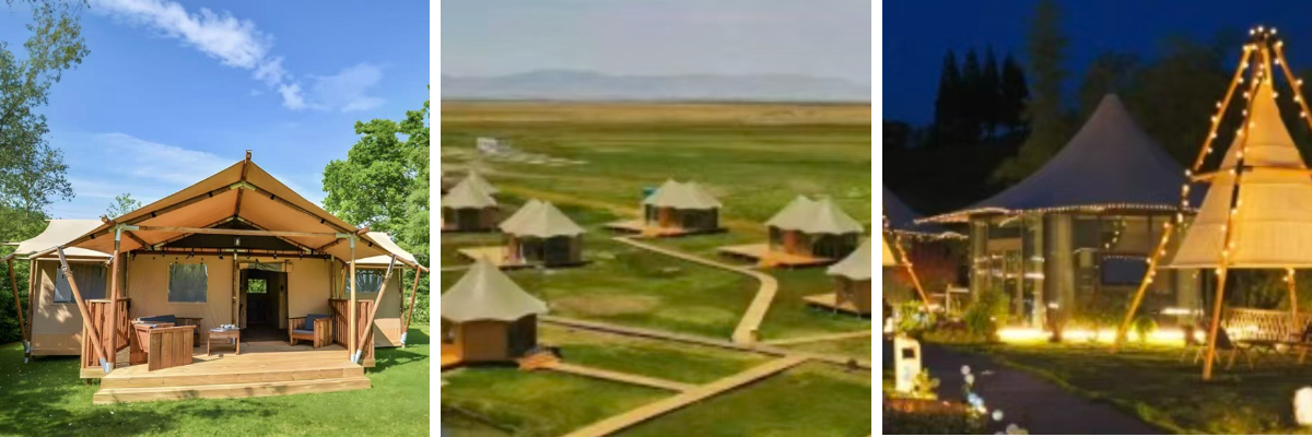 เต็นท์ซาฟารีแกลมปิ้ง