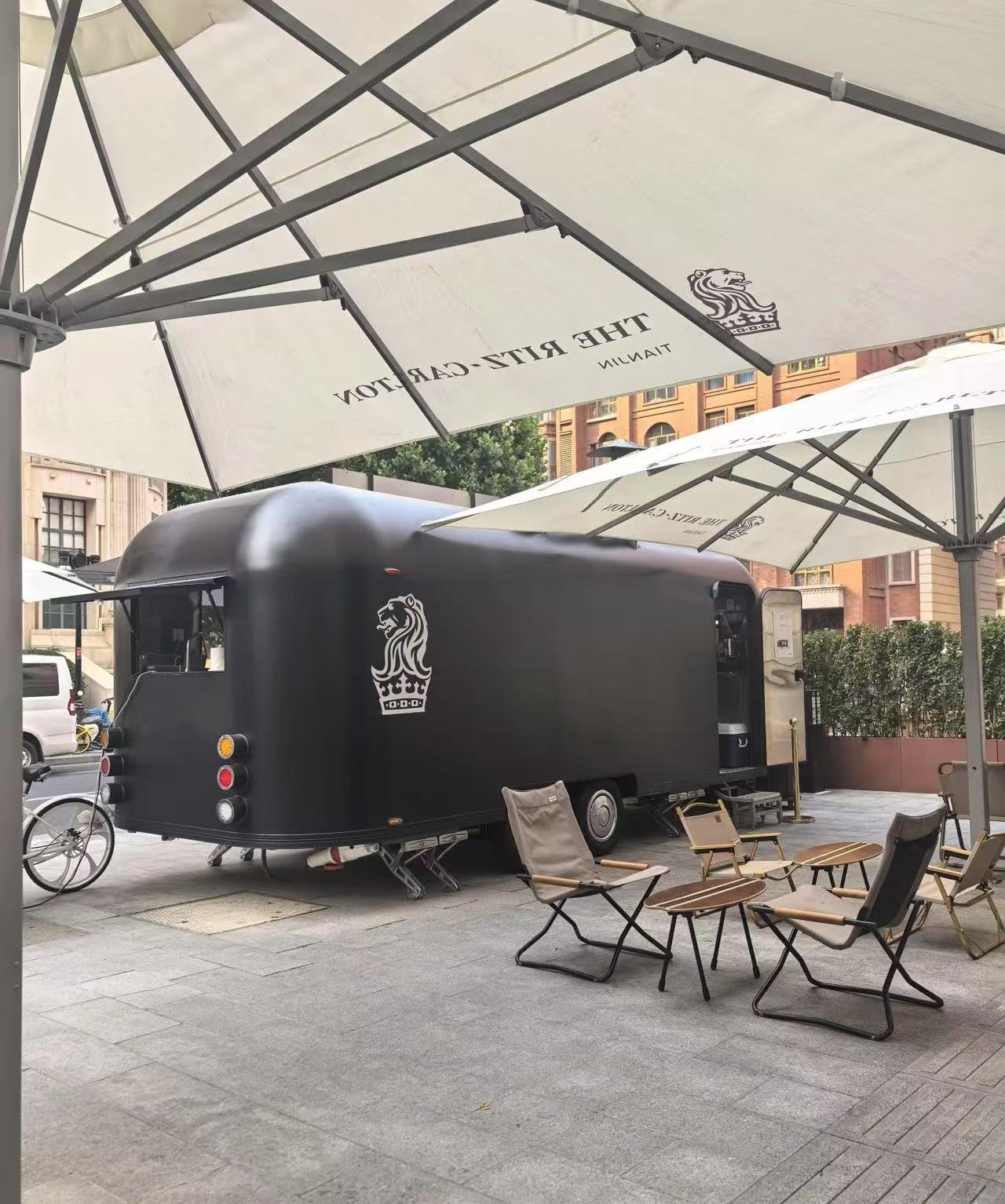 Custom food truck trailer