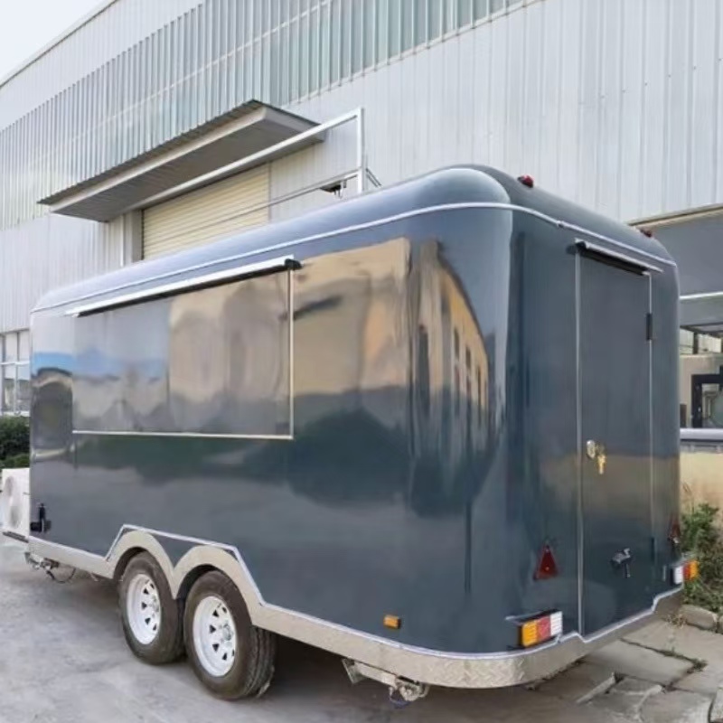 Remolque de comida de hamburguesas personalizado