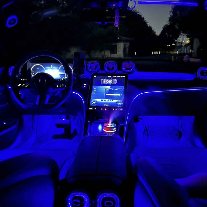 Kit de iluminación ambiental para coche