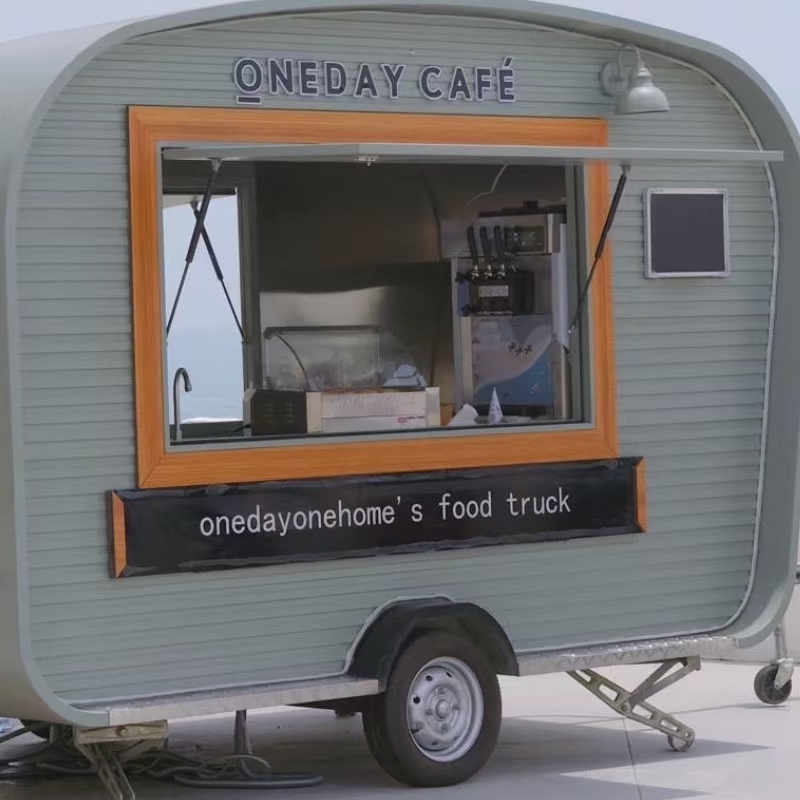 Modern Food Trailer