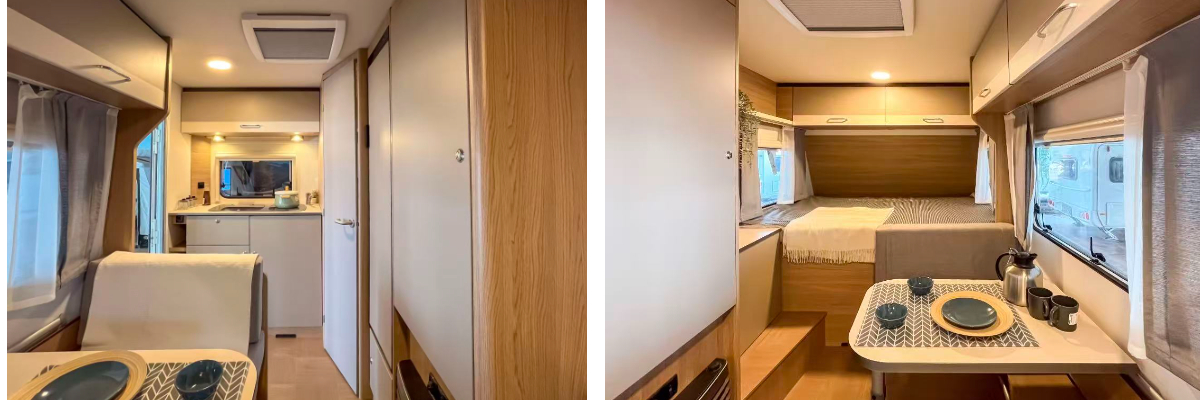 รถพ่วงแคมป์ปิ้งแบบพกพา