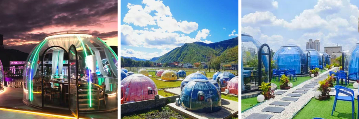 โรงแรมเต็นท์แกลมปิ้ง