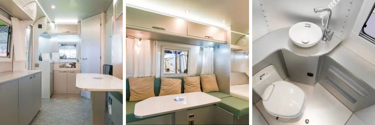 مقطورة سفر روفر من الألومنيوم