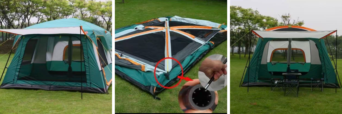 Complexes de glamping de luxe