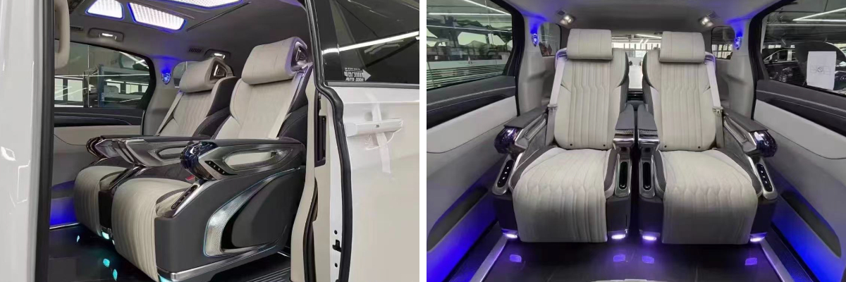 เบาะนั่งผู้บริหารสีเทา