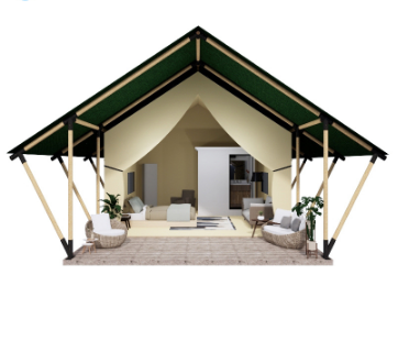 Luxury tent accommodation