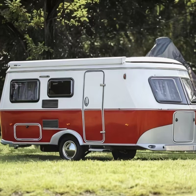 Remolque de techo desplegable retro