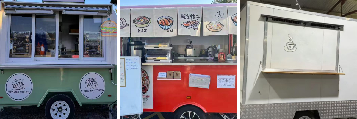 Custom Pizza Food Trailer