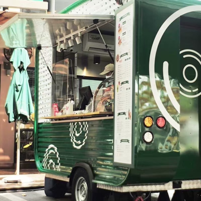 Modern Food Trailer
