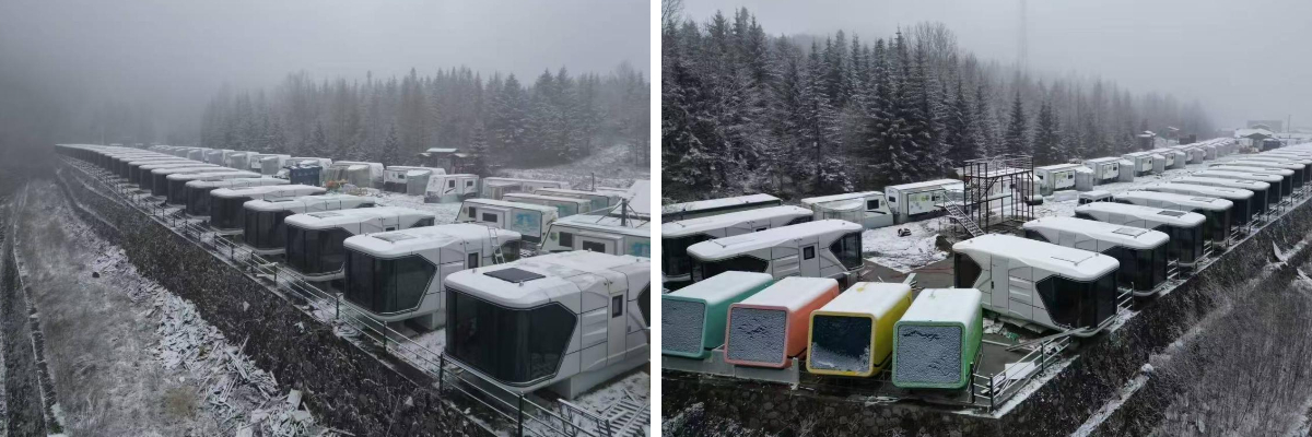 بيت كبسولة الفضاء