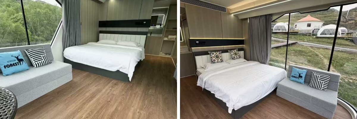 Casa móvil cápsula espacial