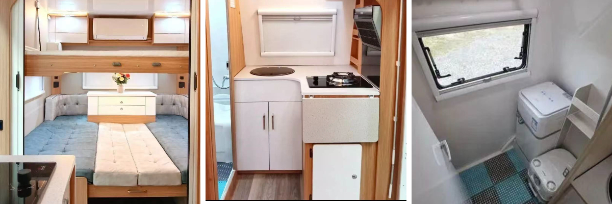 - รถพ่วงเดินทางน้ำหนักเบา