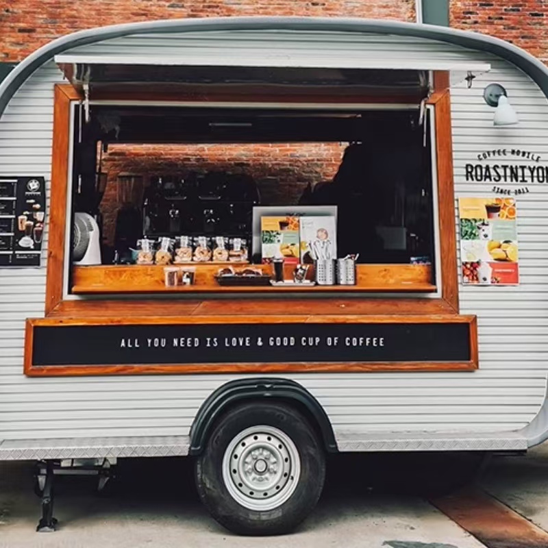 Modern Food Trailer