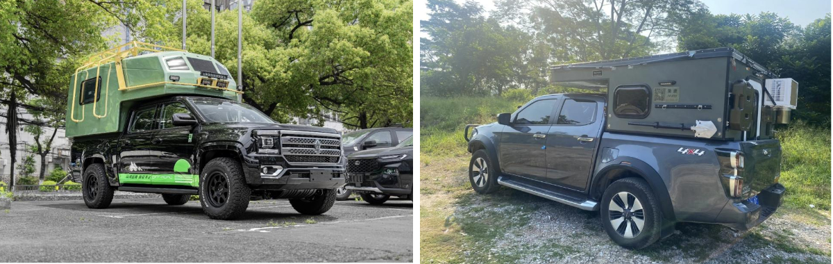 Pickup Mounted Camper