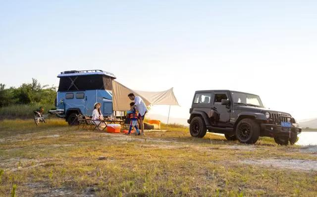 Remolque de camping plegable