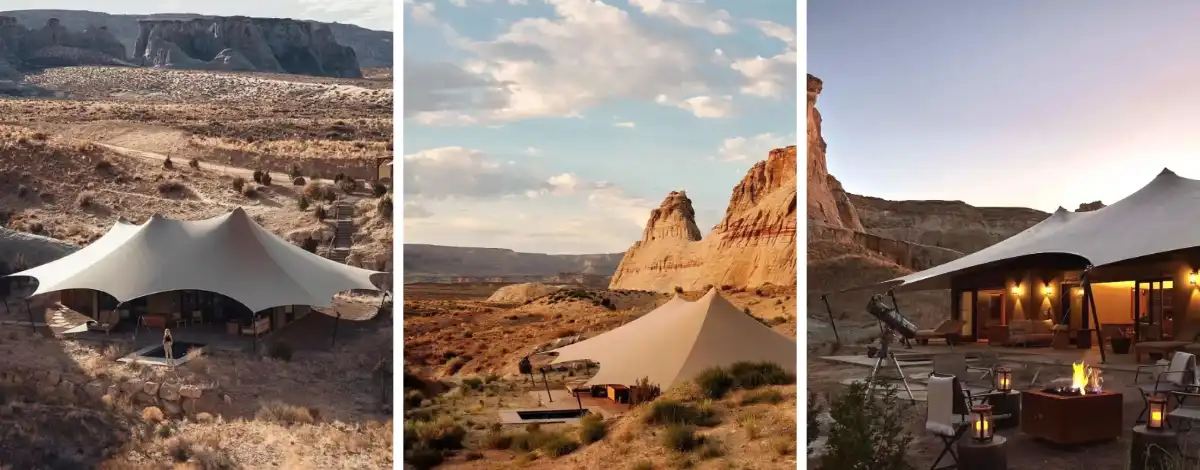 Planification et conception de campings : échapper à l'agitation urbaine, poésie et horizons lointains sous la tente