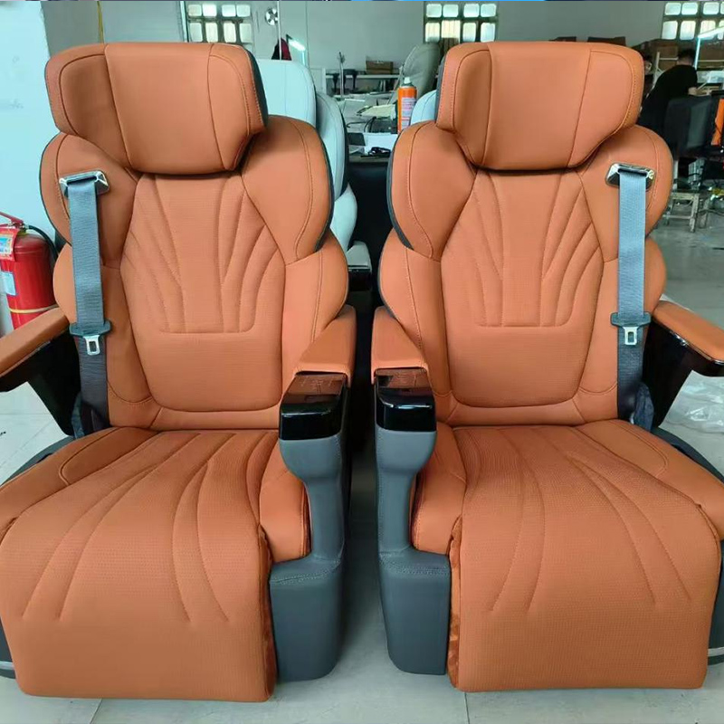 مقاعد قابلة للإمالة في درجة الأعمال