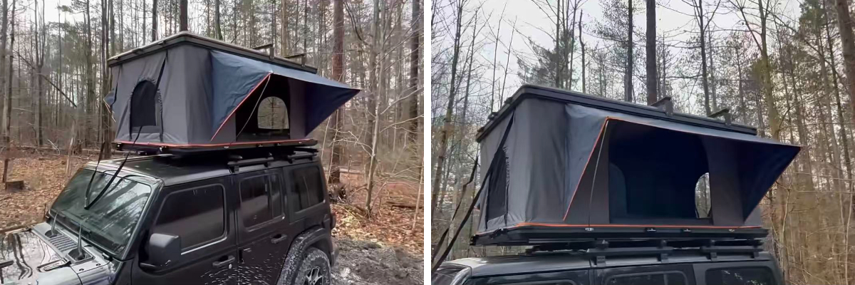 Tienda de campaña para coche