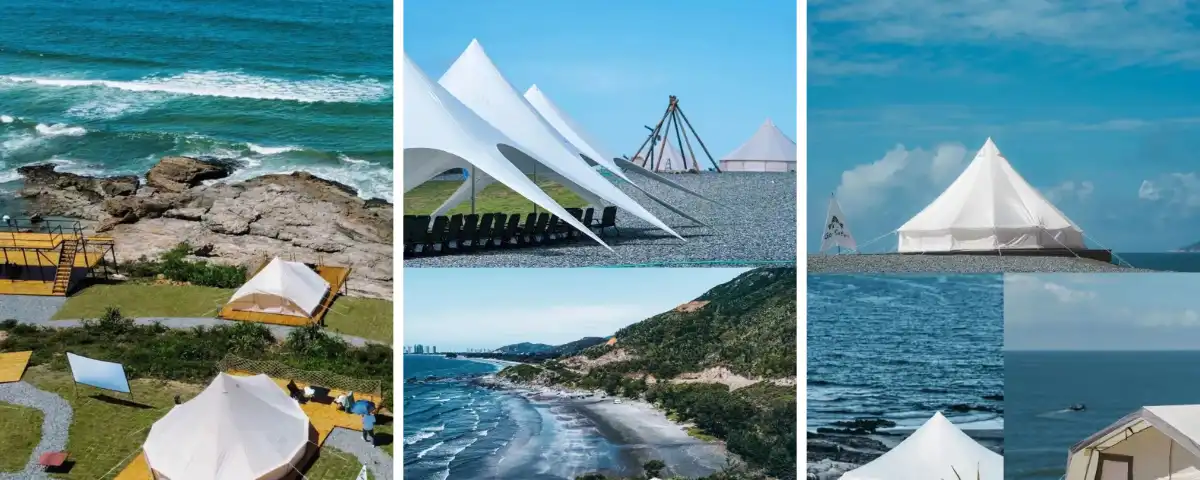 Planification et conception d'un camping : échappez à l'agitation urbaine, à la poésie et aux horizons lointains sous la tente