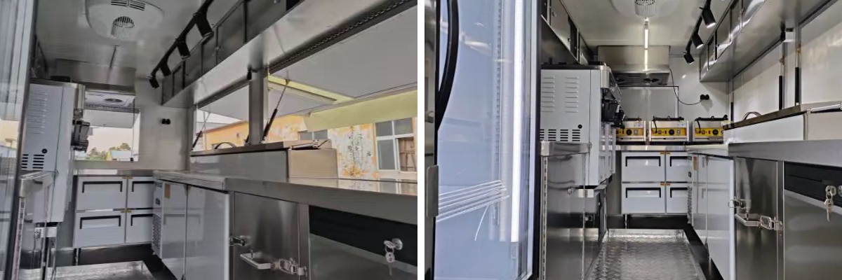 Tráiler de helado personalizado