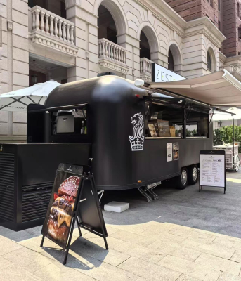 Custom food truck trailer