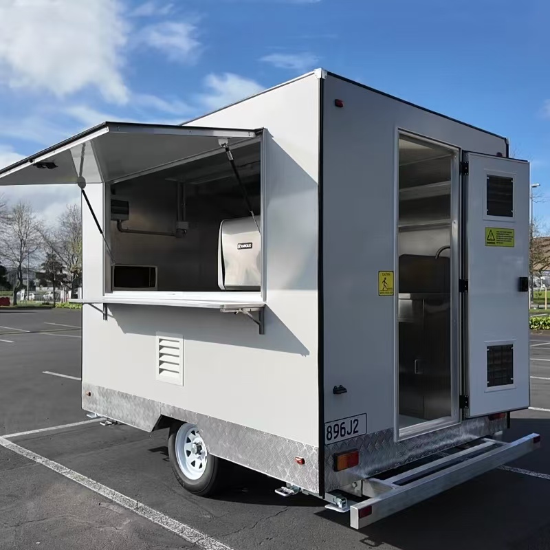Mini Square Food Trailer
