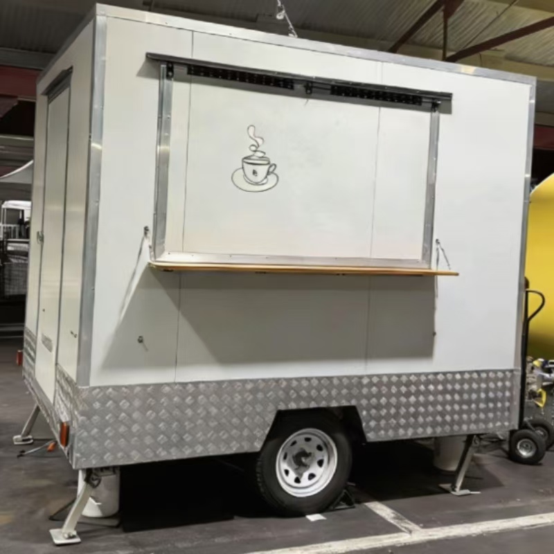 Mini Square Food Trailer