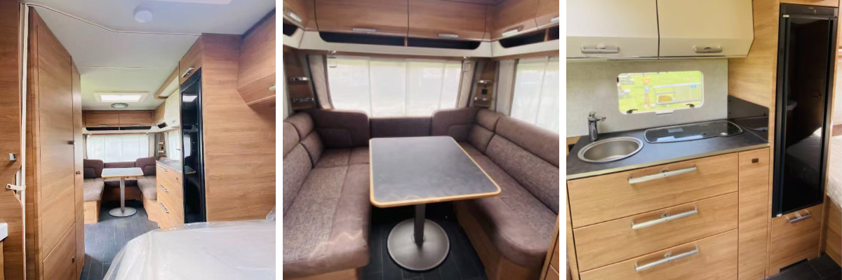 Caravane de voyage de luxe