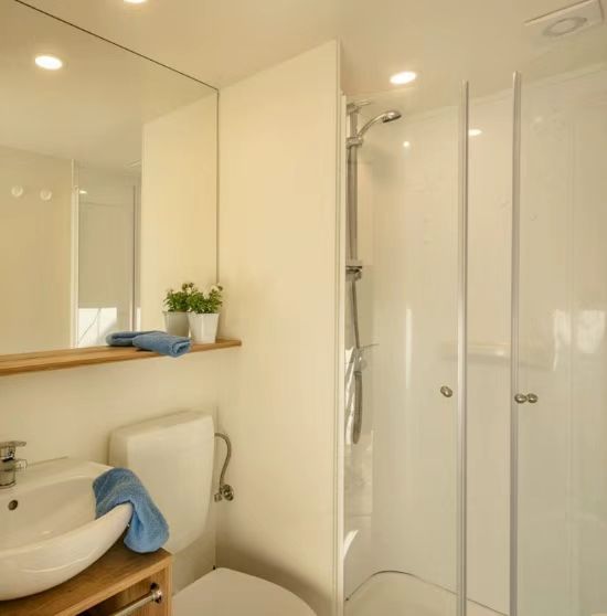 Luxury tents with air conditioning