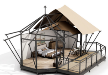 Safari tent
