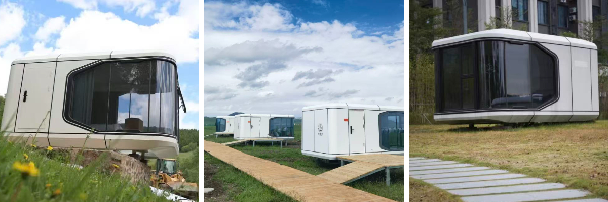 Casa móvil cápsula espacial