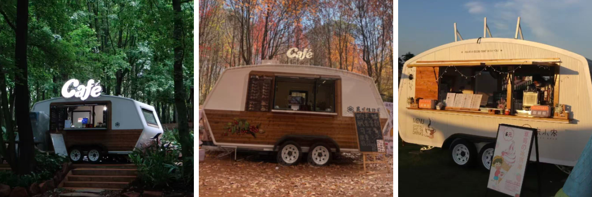 Remorque de saveur mobile