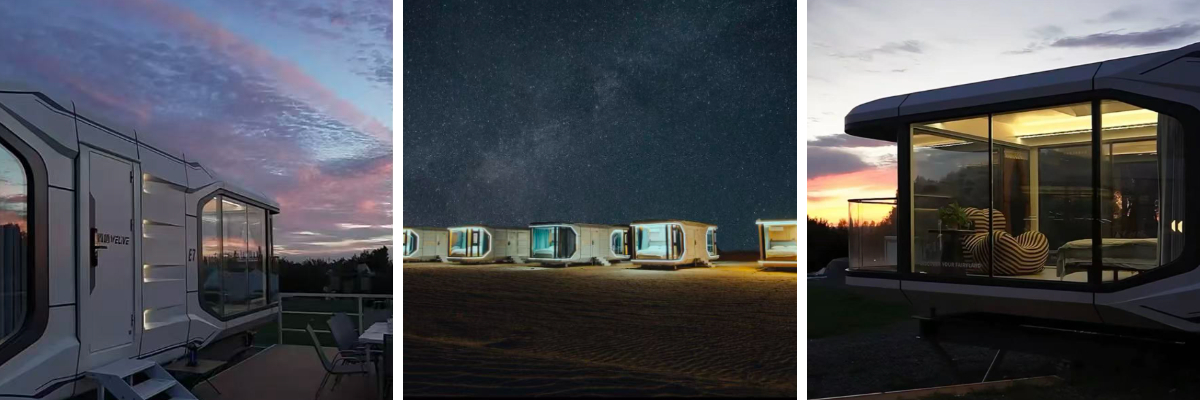 Capsule House for Campsite