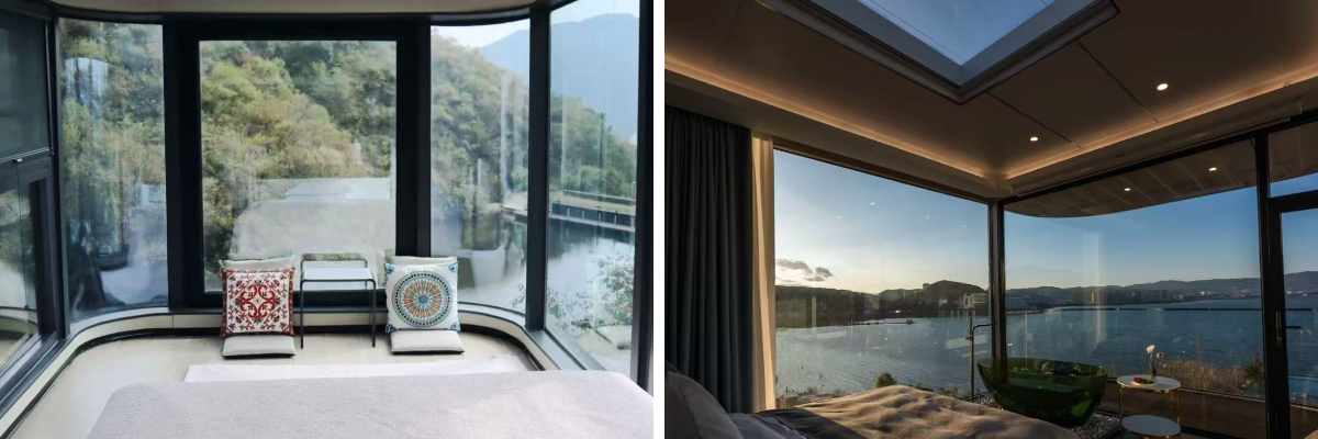 منزل كبسولة صغير حديث