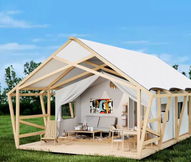 เต็นท์ซาฟารีแกลมปิ้ง